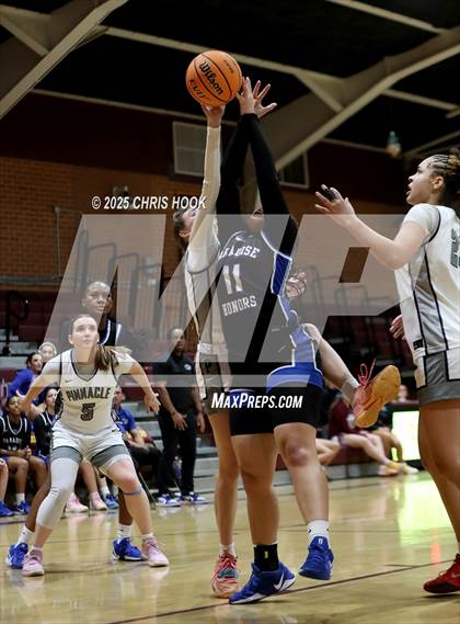 Thumbnail 3 in Paradise Honors vs. Pinnacle (Salpointe Cactus Clash) photogallery.