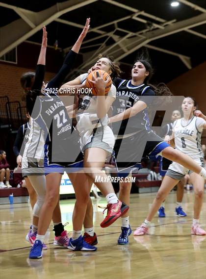 Thumbnail 2 in Paradise Honors vs. Pinnacle (Salpointe Cactus Clash) photogallery.