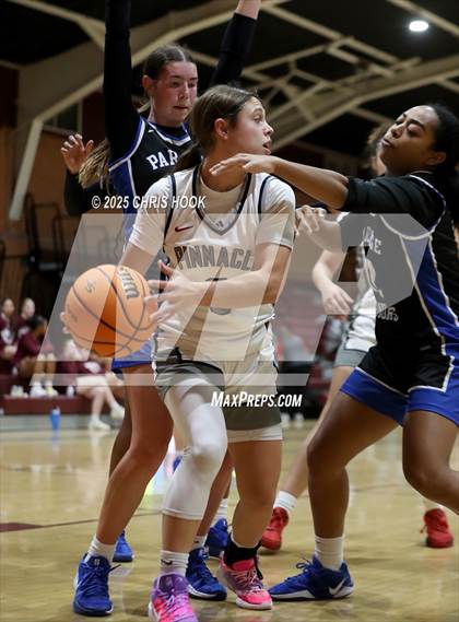 Thumbnail 3 in Paradise Honors vs. Pinnacle (Salpointe Cactus Clash) photogallery.