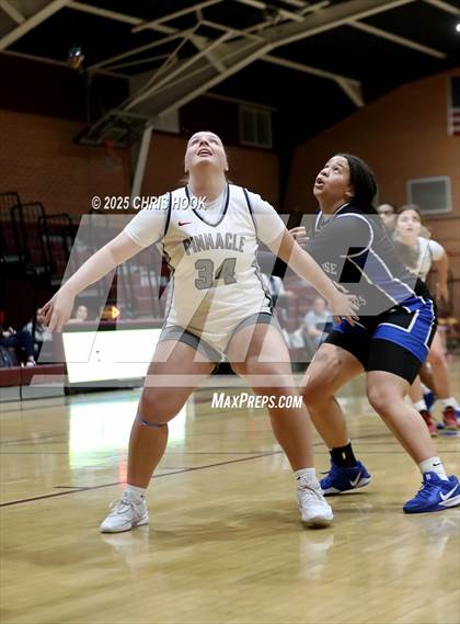 Thumbnail 3 in Paradise Honors vs. Pinnacle (Salpointe Cactus Clash) photogallery.