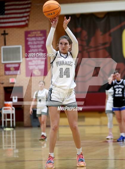 Thumbnail 1 in Paradise Honors vs. Pinnacle (Salpointe Cactus Clash) photogallery.