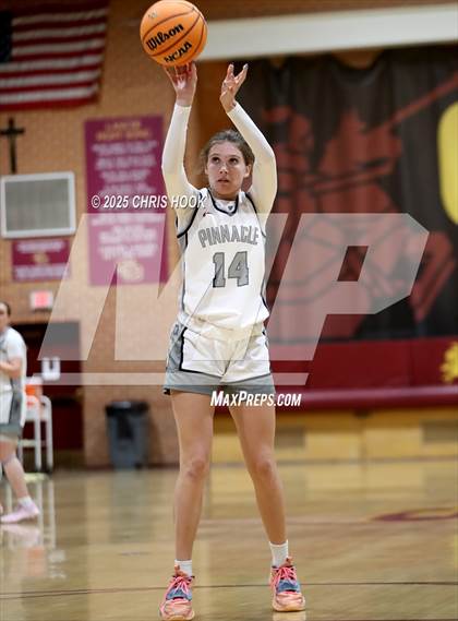 Thumbnail 3 in Paradise Honors vs. Pinnacle (Salpointe Cactus Clash) photogallery.