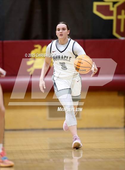 Thumbnail 2 in Paradise Honors vs. Pinnacle (Salpointe Cactus Clash) photogallery.