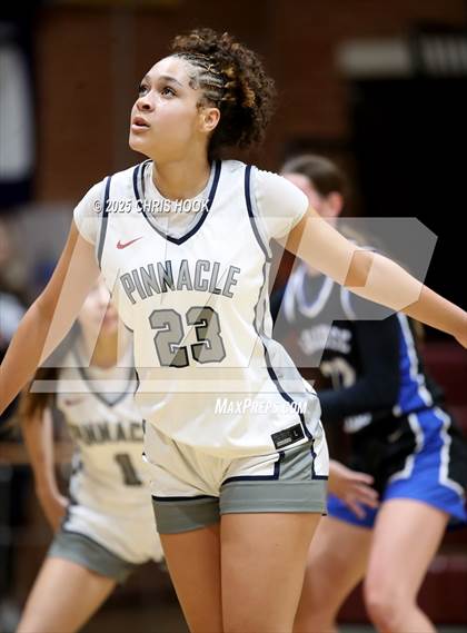 Thumbnail 3 in Paradise Honors vs. Pinnacle (Salpointe Cactus Clash) photogallery.