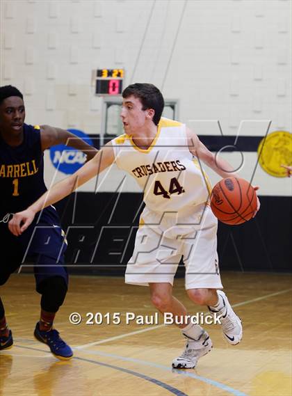 Thumbnail 2 in Farrell vs. Elk County Catholic (PIAA Class A Second Round) photogallery.