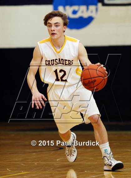 Thumbnail 3 in Farrell vs. Elk County Catholic (PIAA Class A Second Round) photogallery.