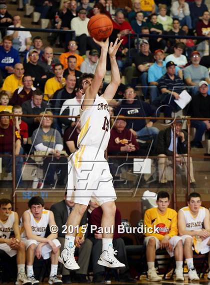 Thumbnail 1 in Farrell vs. Elk County Catholic (PIAA Class A Second Round) photogallery.