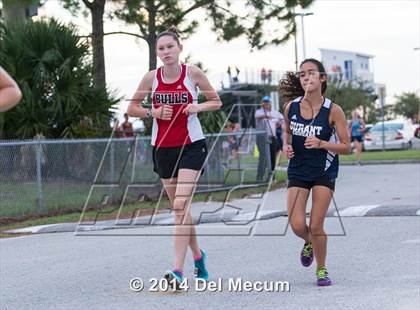 Thumbnail 2 in East Hillsborough Invitational (Girls) photogallery.
