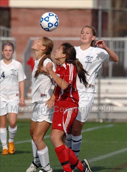 Thumbnail 3 in John Jay-EF vs Baldwinsville (NYSPHSAA Class AA Semifinal) photogallery.