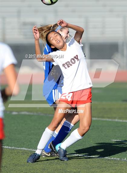 Thumbnail 3 in Eastlake vs. Troy (North Orange County Classic) photogallery.