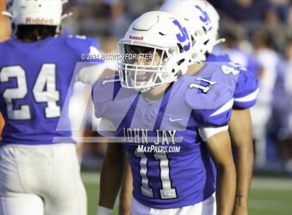 Thumbnail 2 in New Braunfels @ Jay (UIL 5A Football Bi-District Playoff) photogallery.