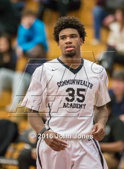 Thumbnail 1 in Commonwealth Academy vs Putnam Vo-Tech/Sci-Tech (Spalding Hoophall Classic) photogallery.