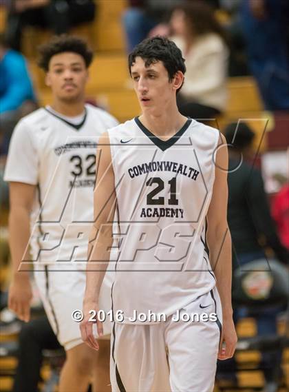 Thumbnail 1 in Commonwealth Academy vs Putnam Vo-Tech/Sci-Tech (Spalding Hoophall Classic) photogallery.