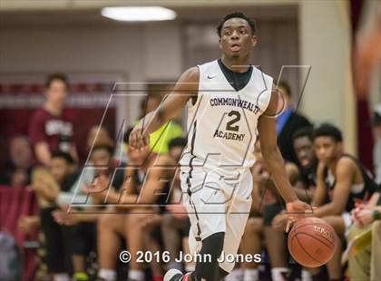 Thumbnail 2 in Commonwealth Academy vs Putnam Vo-Tech/Sci-Tech (Spalding Hoophall Classic) photogallery.