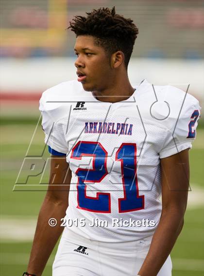 Thumbnail 2 in Arkadelphia vs Stuttgart (103.7/1st Security Classic) photogallery.