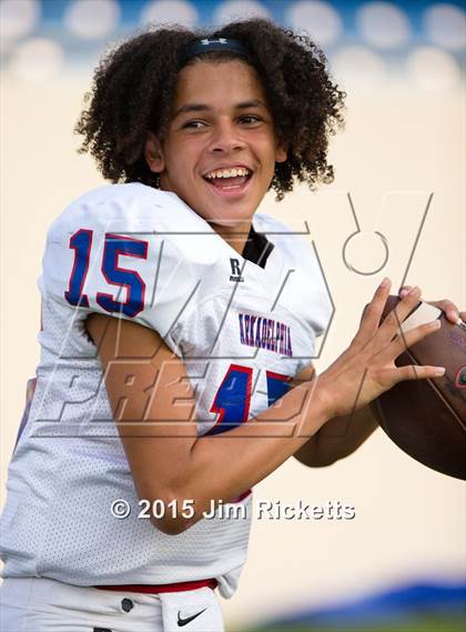 Thumbnail 1 in Arkadelphia vs Stuttgart (103.7/1st Security Classic) photogallery.