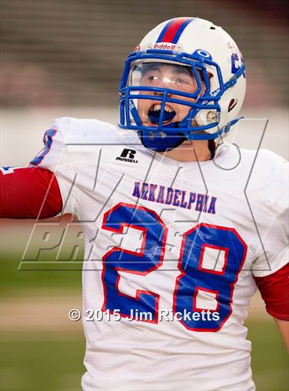 Thumbnail 1 in Arkadelphia vs Stuttgart (103.7/1st Security Classic) photogallery.