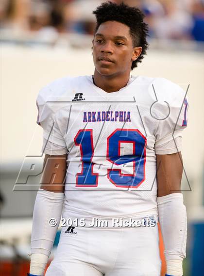 Thumbnail 1 in Arkadelphia vs Stuttgart (103.7/1st Security Classic) photogallery.