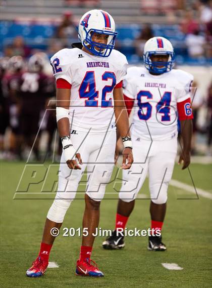Thumbnail 2 in Arkadelphia vs Stuttgart (103.7/1st Security Classic) photogallery.