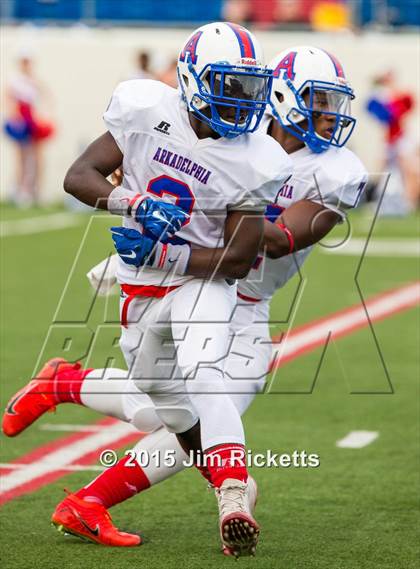 Thumbnail 3 in Arkadelphia vs Stuttgart (103.7/1st Security Classic) photogallery.