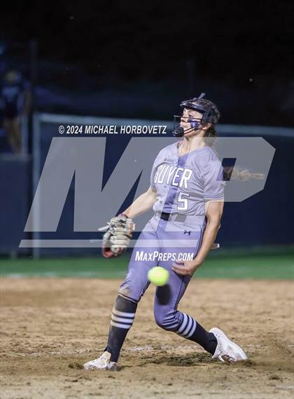 Thumbnail 1 in Marcus vs. Guyer (UIL 6A Softball REGIONAL QUARTER FINAL) photogallery.