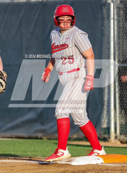 Thumbnail 1 in Marcus vs. Guyer (UIL 6A Softball REGIONAL QUARTER FINAL) photogallery.