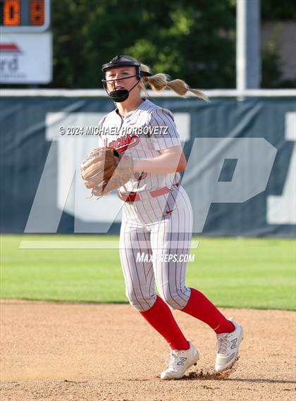 Thumbnail 3 in Marcus vs. Guyer (UIL 6A Softball REGIONAL QUARTER FINAL) photogallery.