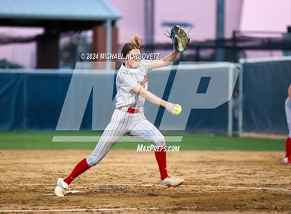 Thumbnail 2 in Marcus vs. Guyer (UIL 6A Softball REGIONAL QUARTER FINAL) photogallery.