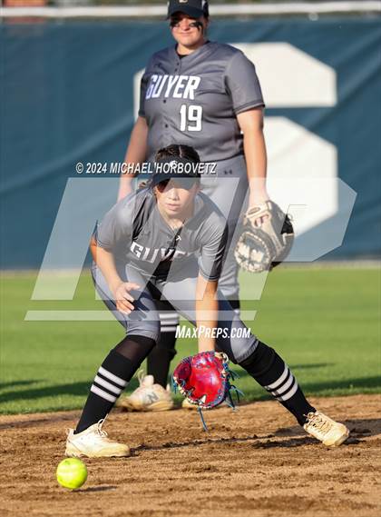 Thumbnail 1 in Marcus vs. Guyer (UIL 6A Softball REGIONAL QUARTER FINAL) photogallery.