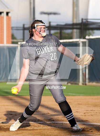 Thumbnail 2 in Marcus vs. Guyer (UIL 6A Softball REGIONAL QUARTER FINAL) photogallery.
