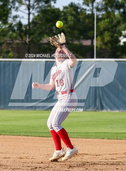 Thumbnail 3 in Marcus vs. Guyer (UIL 6A Softball REGIONAL QUARTER FINAL) photogallery.