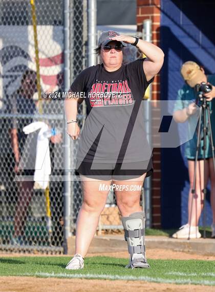 Thumbnail 2 in Marcus vs. Guyer (UIL 6A Softball REGIONAL QUARTER FINAL) photogallery.