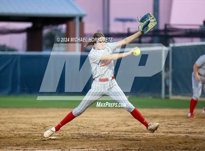 Thumbnail 3 in Marcus vs. Guyer (UIL 6A Softball REGIONAL QUARTER FINAL) photogallery.