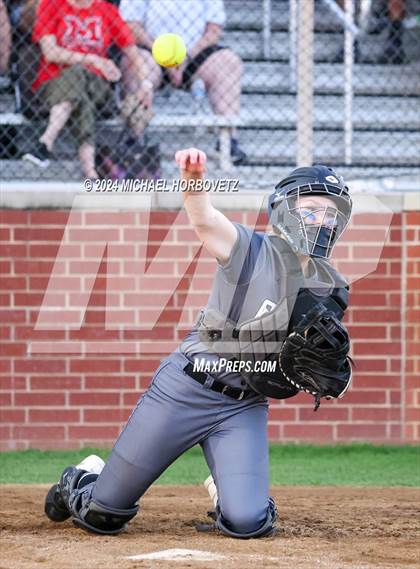 Thumbnail 3 in Marcus vs. Guyer (UIL 6A Softball REGIONAL QUARTER FINAL) photogallery.