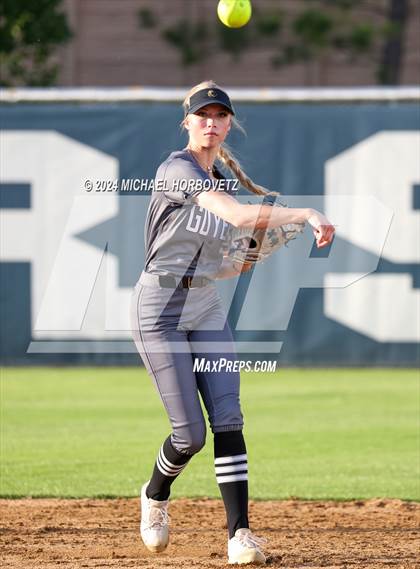 Thumbnail 2 in Marcus vs. Guyer (UIL 6A Softball REGIONAL QUARTER FINAL) photogallery.