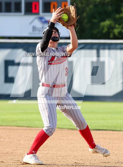 Thumbnail 2 in Marcus vs. Guyer (UIL 6A Softball REGIONAL QUARTER FINAL) photogallery.
