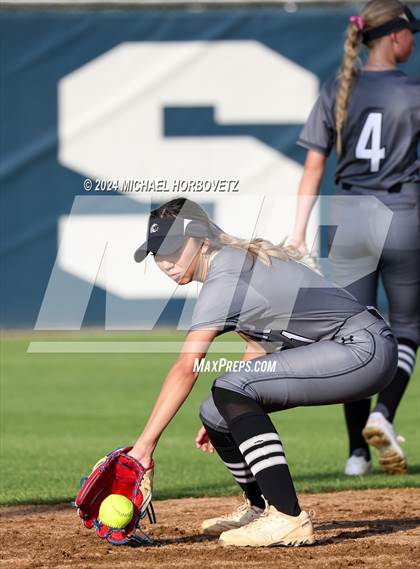 Thumbnail 1 in Marcus vs. Guyer (UIL 6A Softball REGIONAL QUARTER FINAL) photogallery.