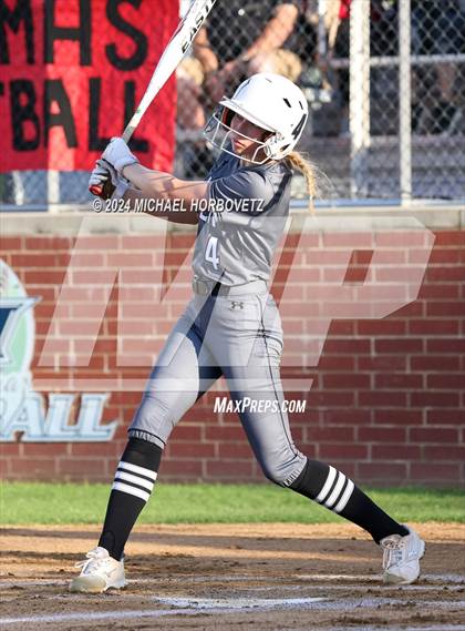 Thumbnail 2 in Marcus vs. Guyer (UIL 6A Softball REGIONAL QUARTER FINAL) photogallery.