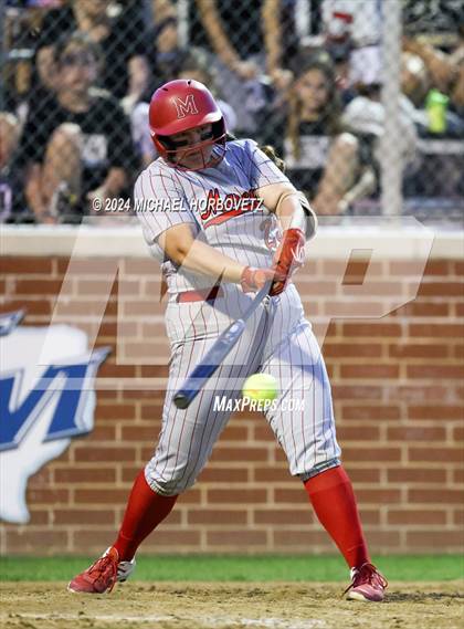 Thumbnail 3 in Marcus vs. Guyer (UIL 6A Softball REGIONAL QUARTER FINAL) photogallery.