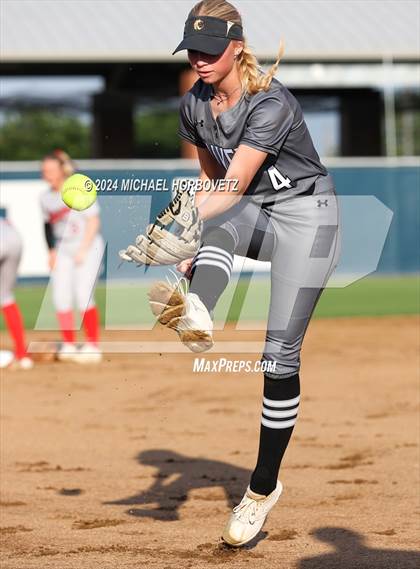 Thumbnail 1 in Marcus vs. Guyer (UIL 6A Softball REGIONAL QUARTER FINAL) photogallery.