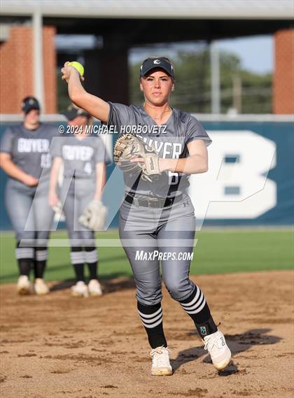 Thumbnail 2 in Marcus vs. Guyer (UIL 6A Softball REGIONAL QUARTER FINAL) photogallery.