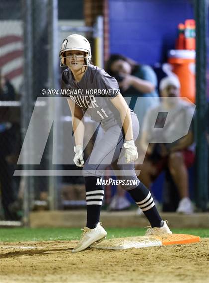 Thumbnail 3 in Marcus vs. Guyer (UIL 6A Softball REGIONAL QUARTER FINAL) photogallery.