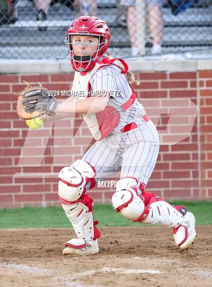 Thumbnail 3 in Marcus vs. Guyer (UIL 6A Softball REGIONAL QUARTER FINAL) photogallery.