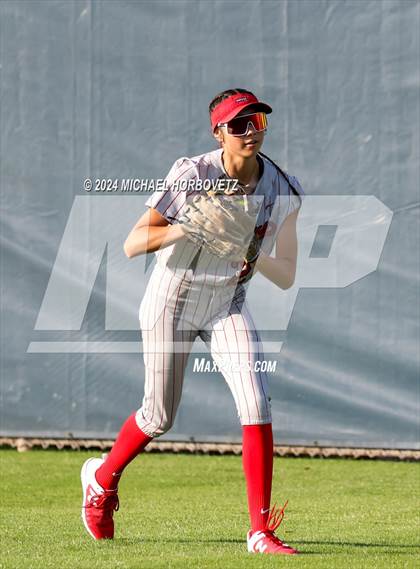 Thumbnail 2 in Marcus vs. Guyer (UIL 6A Softball REGIONAL QUARTER FINAL) photogallery.