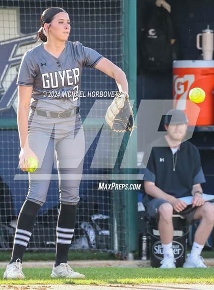 Thumbnail 2 in Marcus vs. Guyer (UIL 6A Softball REGIONAL QUARTER FINAL) photogallery.
