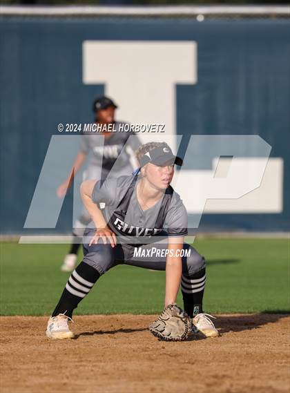 Thumbnail 3 in Marcus vs. Guyer (UIL 6A Softball REGIONAL QUARTER FINAL) photogallery.