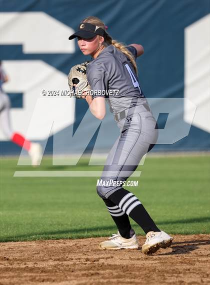 Thumbnail 3 in Marcus vs. Guyer (UIL 6A Softball REGIONAL QUARTER FINAL) photogallery.