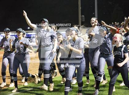 Thumbnail 3 in Marcus vs. Guyer (UIL 6A Softball REGIONAL QUARTER FINAL) photogallery.