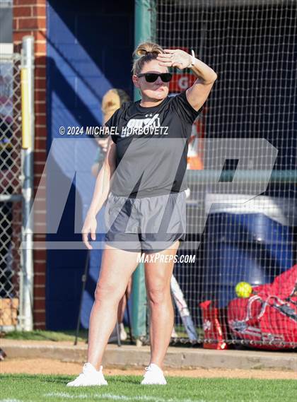 Thumbnail 3 in Marcus vs. Guyer (UIL 6A Softball REGIONAL QUARTER FINAL) photogallery.
