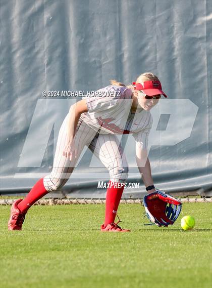 Thumbnail 1 in Marcus vs. Guyer (UIL 6A Softball REGIONAL QUARTER FINAL) photogallery.